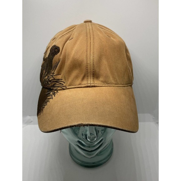Dri-Duck Wildlife Series Hat Baseball Cap Labrador Hunting Brown Cotton - Picture 5 of 9